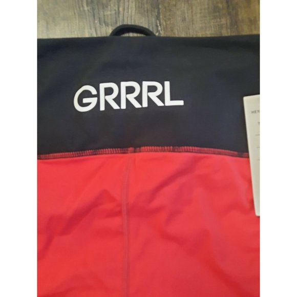 Grrrl Clothing Leggings weili/Victoria red black 26 x 15.5 - Picture 5 of 7